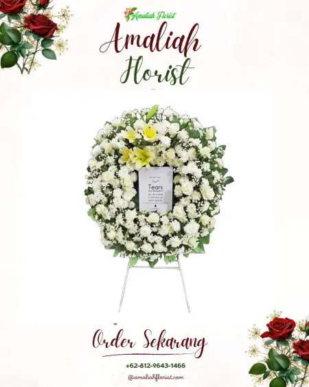 Krans Bunga Duka Sambirejo